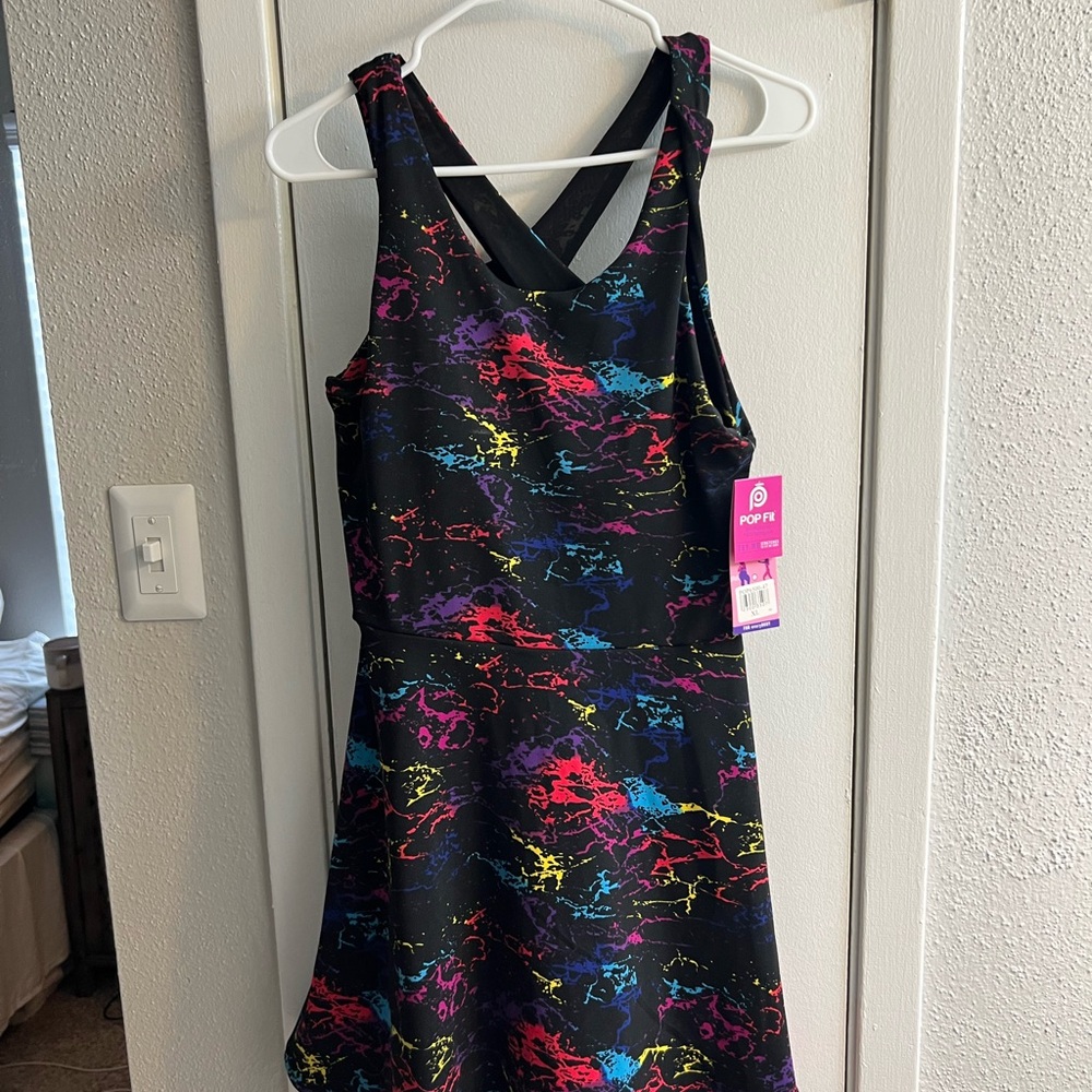 Pop fit athletic dress